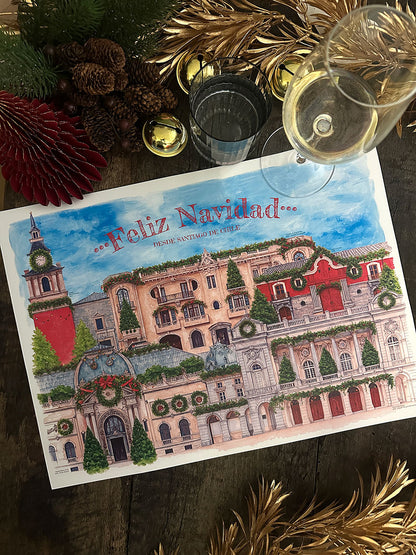 Individual Blanco · Santiago Navideño