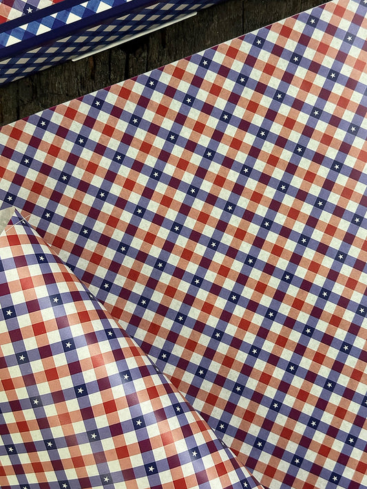 Papel Mantequilla · Tartan Tricolor