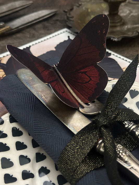 Deco Mesa · Mariposas Negras