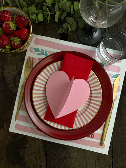 Plato Base · Corazón Orgánico