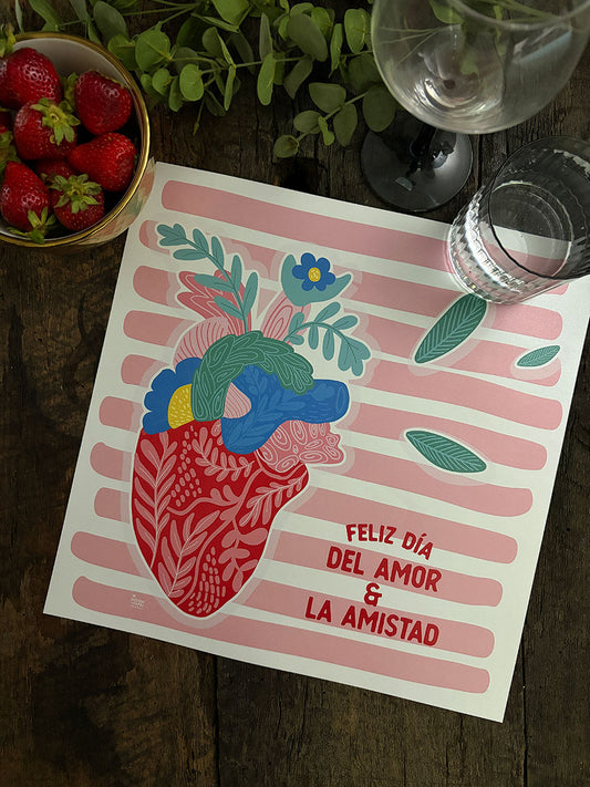 Plato Base · Corazón Orgánico