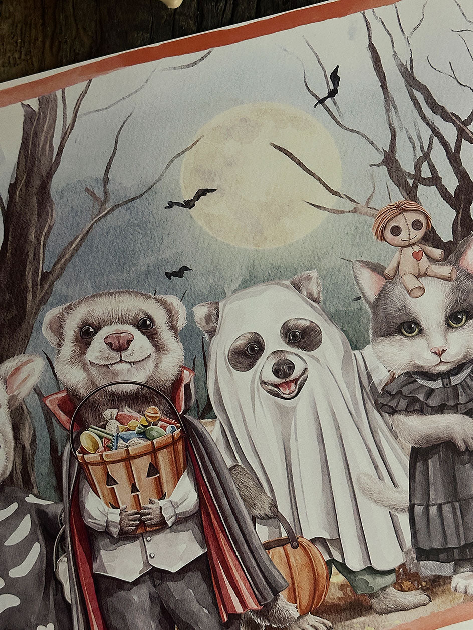 Pack · Animales Halloween