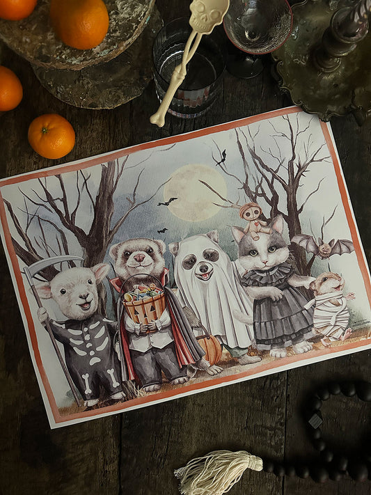 Pack · Animales Halloween