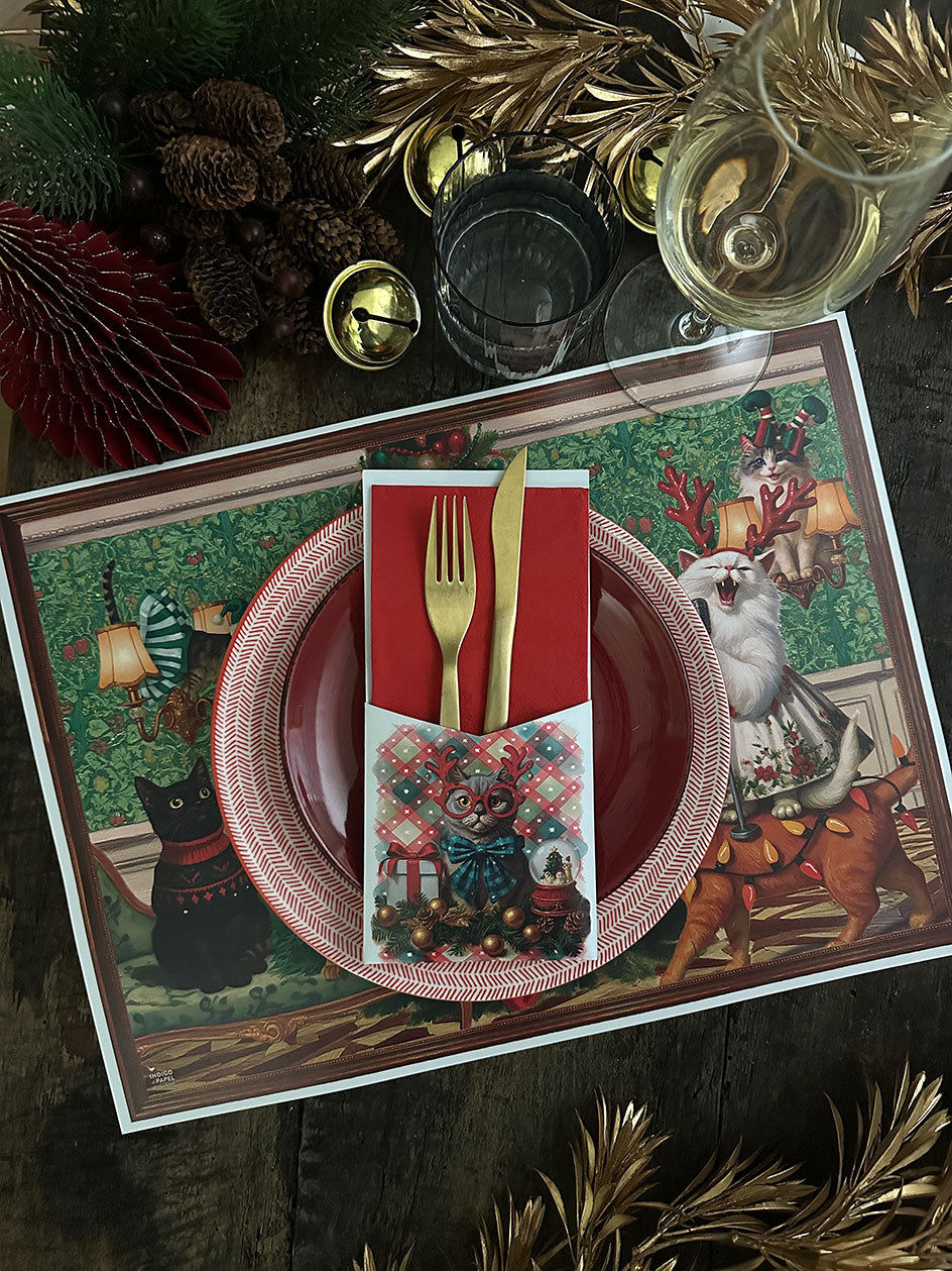 Pack · Gatos Navidad