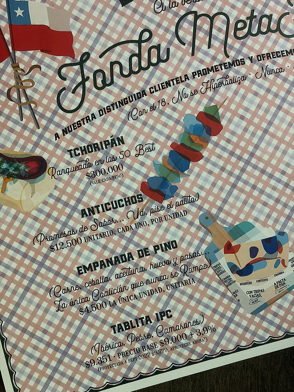 Pack de Mesa · Fonda Metafórica
