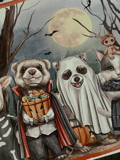 Pack · Animales Halloween