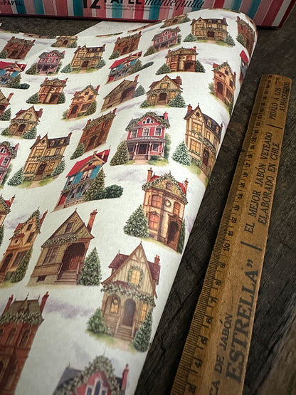 Papel Mantequilla · Casas Victorianas