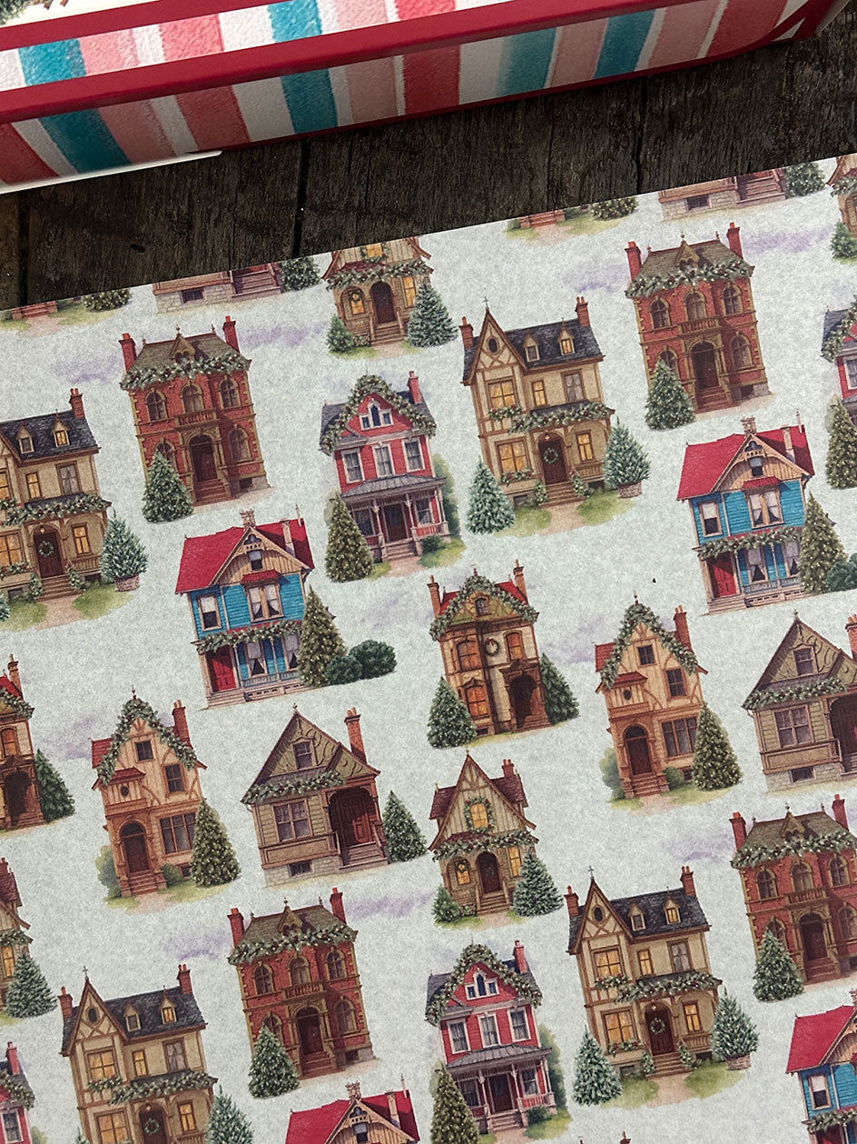 Papel Mantequilla · Casas Victorianas