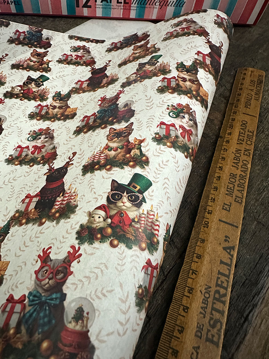 Papel Mantequilla · Gatos