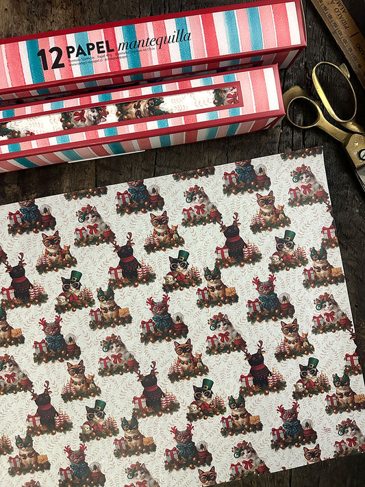 Papel Mantequilla · Gatos