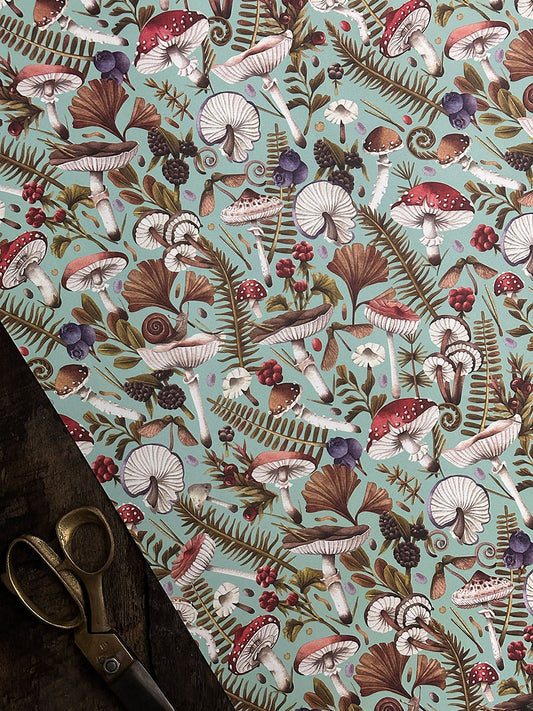 Papel de Regalo · Hongos