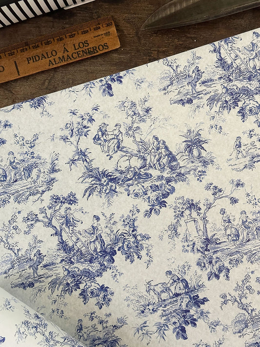 Papel Mantequilla · Toile de Jouy