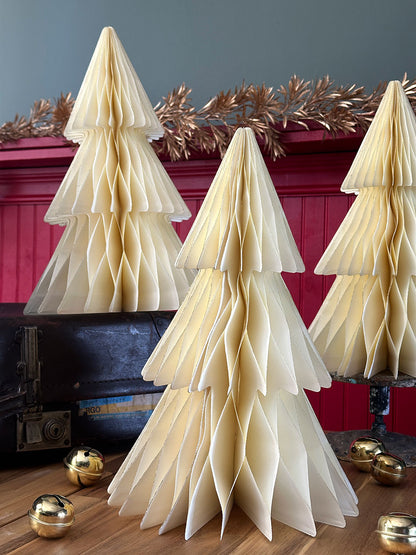 Pino Honeycomb Capas · 38 cm Crema