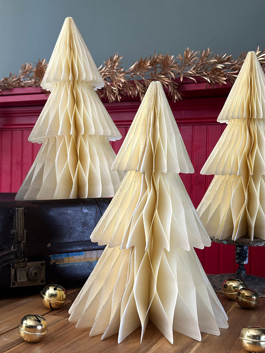 Pino Honeycomb Capas · 38 cm Crema