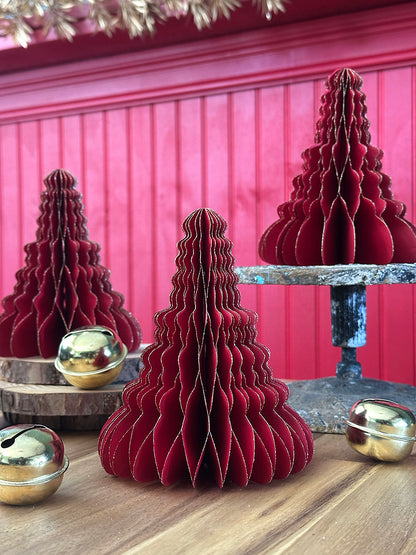 Pino Honeycomb Rojo · 15 cm