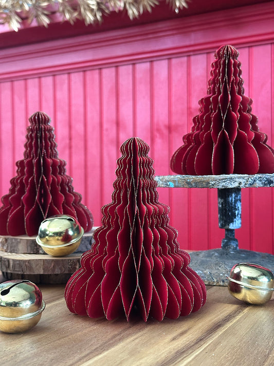 Pino Honeycomb Rojo · 15 cm