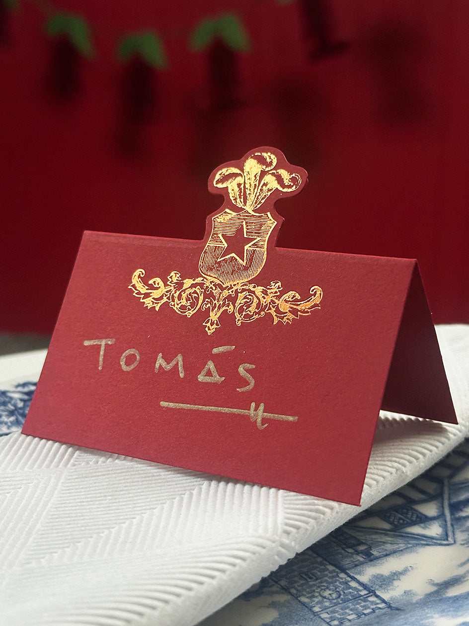 Placecard · Escudo