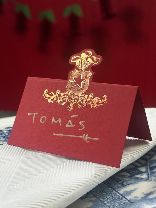 Placecard · Escudo