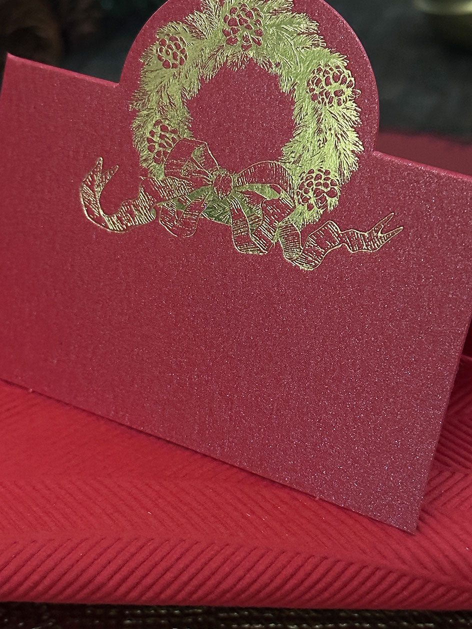 Placecard · Corona Roja