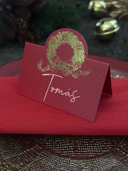 Placecard · Corona Roja