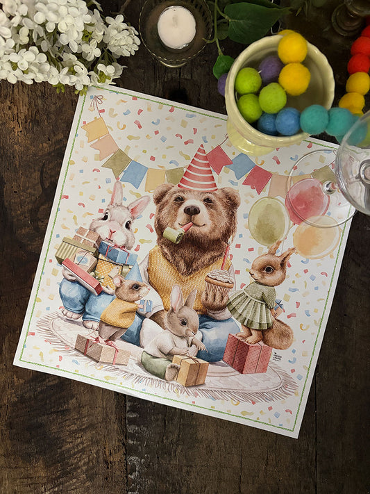 Plato Base · Fiesta Animal