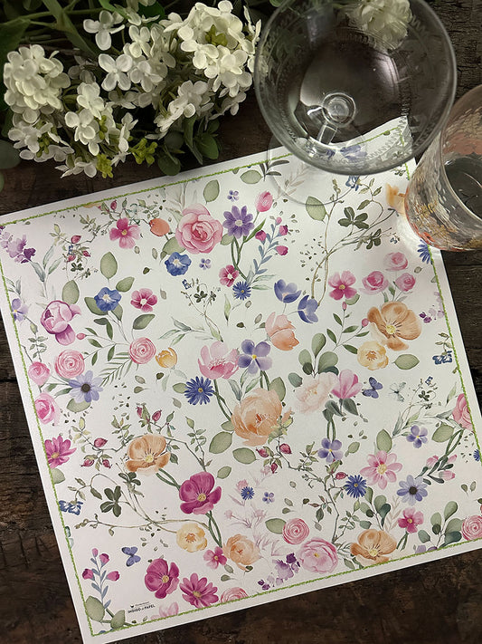 Plato Base · Floral