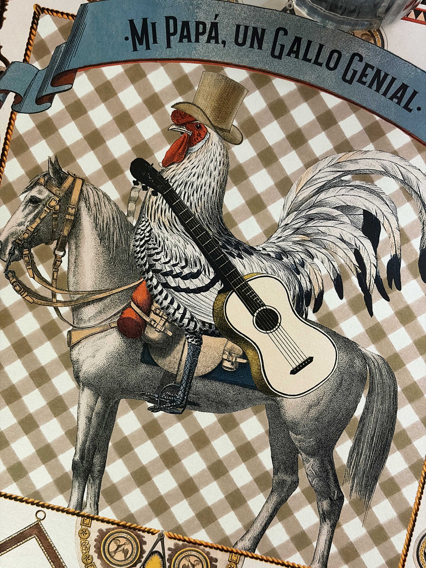 Plato Base · Gallo Caballo