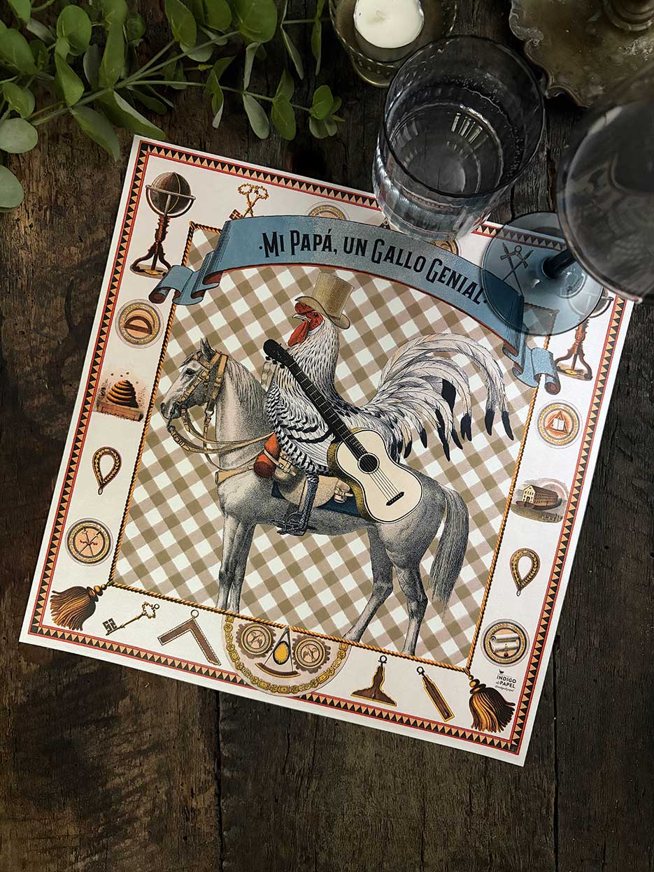 Plato Base · Gallo Caballo