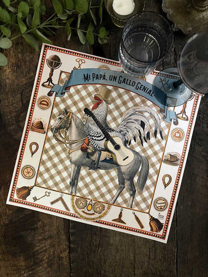 Plato Base · Gallo Caballo