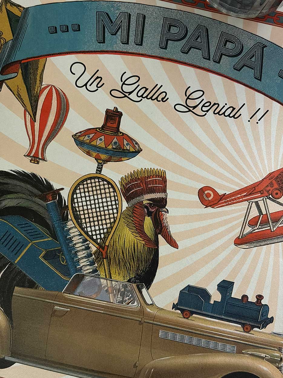 Plato Base · Gallo Genial