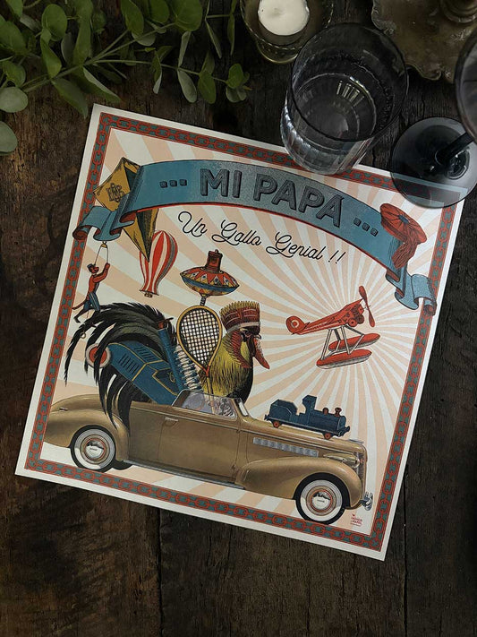 Plato Base · Gallo Genial