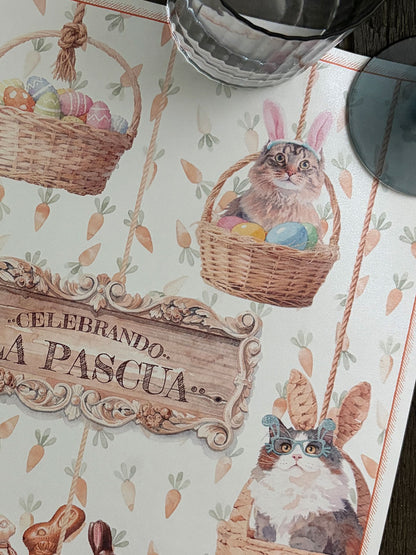 Plato Base · Gatos Colgantes