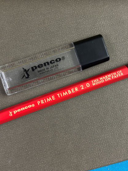 Penco · Portamina Mecánico Madera Rojo