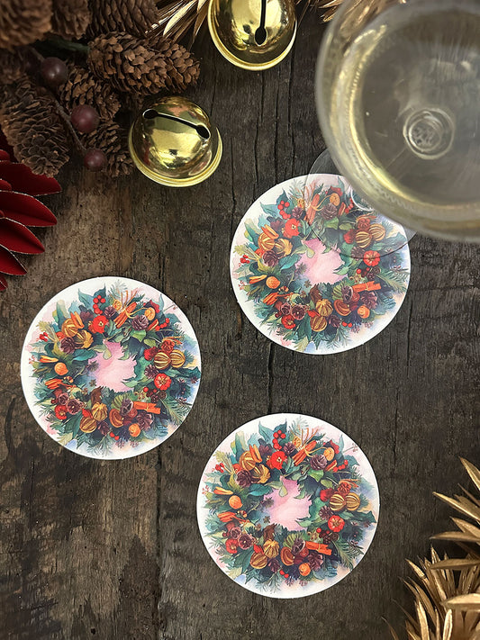 Posavasos · Amapolas