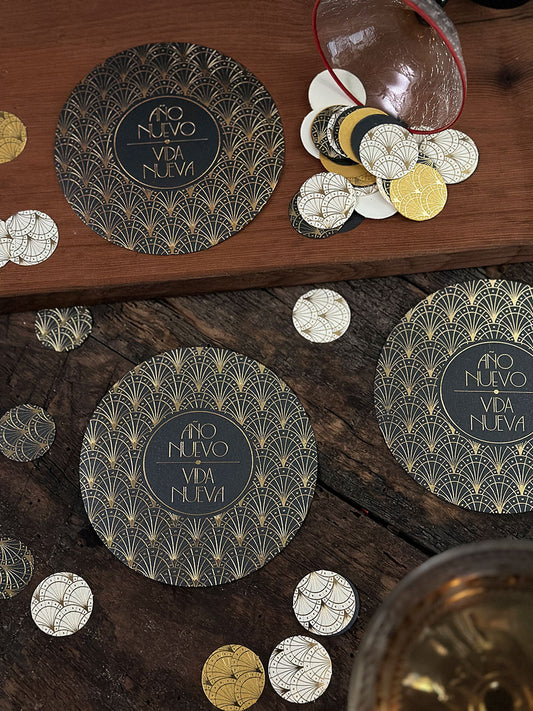 Posavasos · Año Nuevo