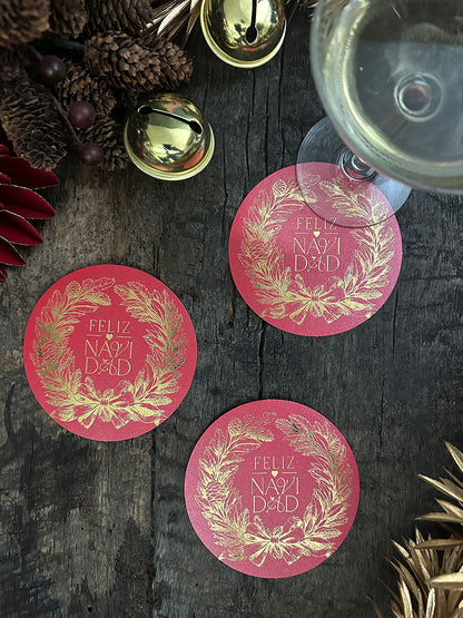 Posavasos · Lazo Rojo