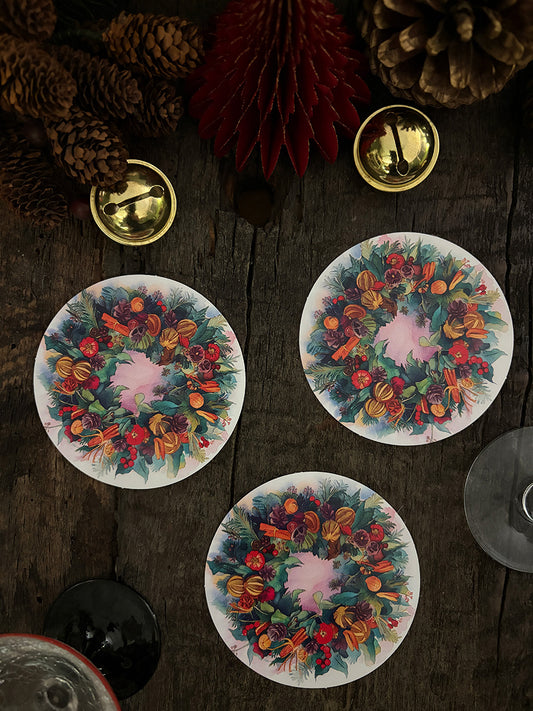 Posavasos · Amapolas