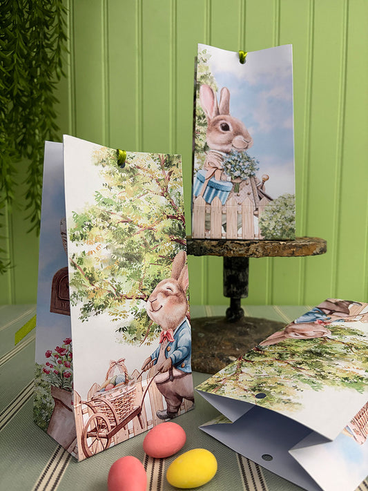 Saquito de Papel Caja · Canasto