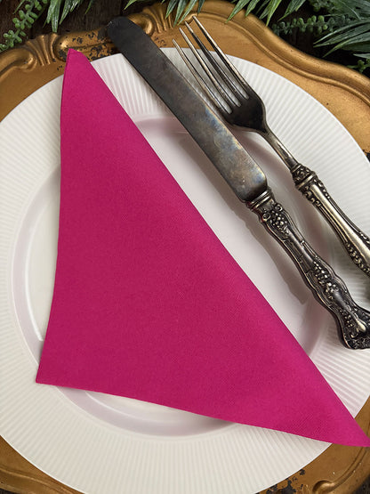 Servilleta Lisa · Fucsia