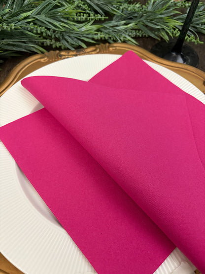 Servilleta Lisa · Fucsia