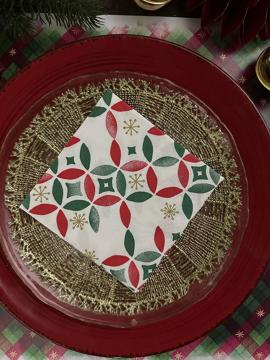 Servilleta Cocktail  · Joyfull Pattern