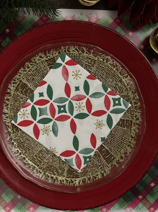 Servilleta Cocktail  · Joyfull Pattern