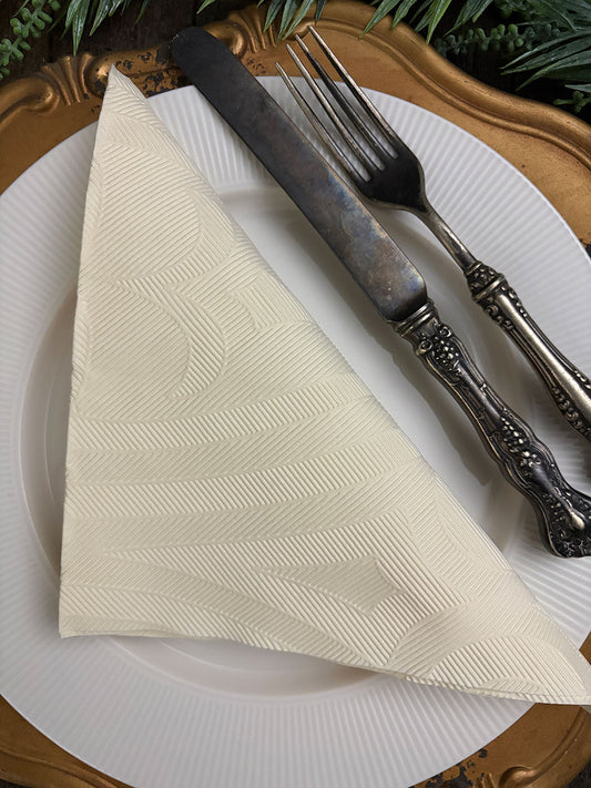 Servilleta Elegance · Crema