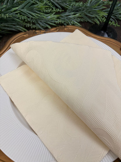 Servilleta Elegance · Crema
