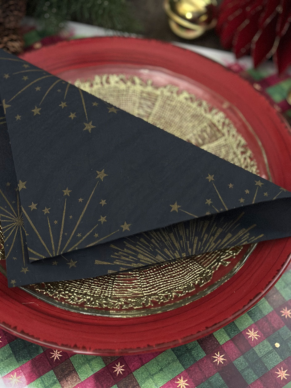Servilleta · Sparkly Black