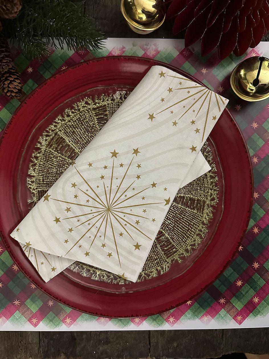 Servilleta · Sparkly White