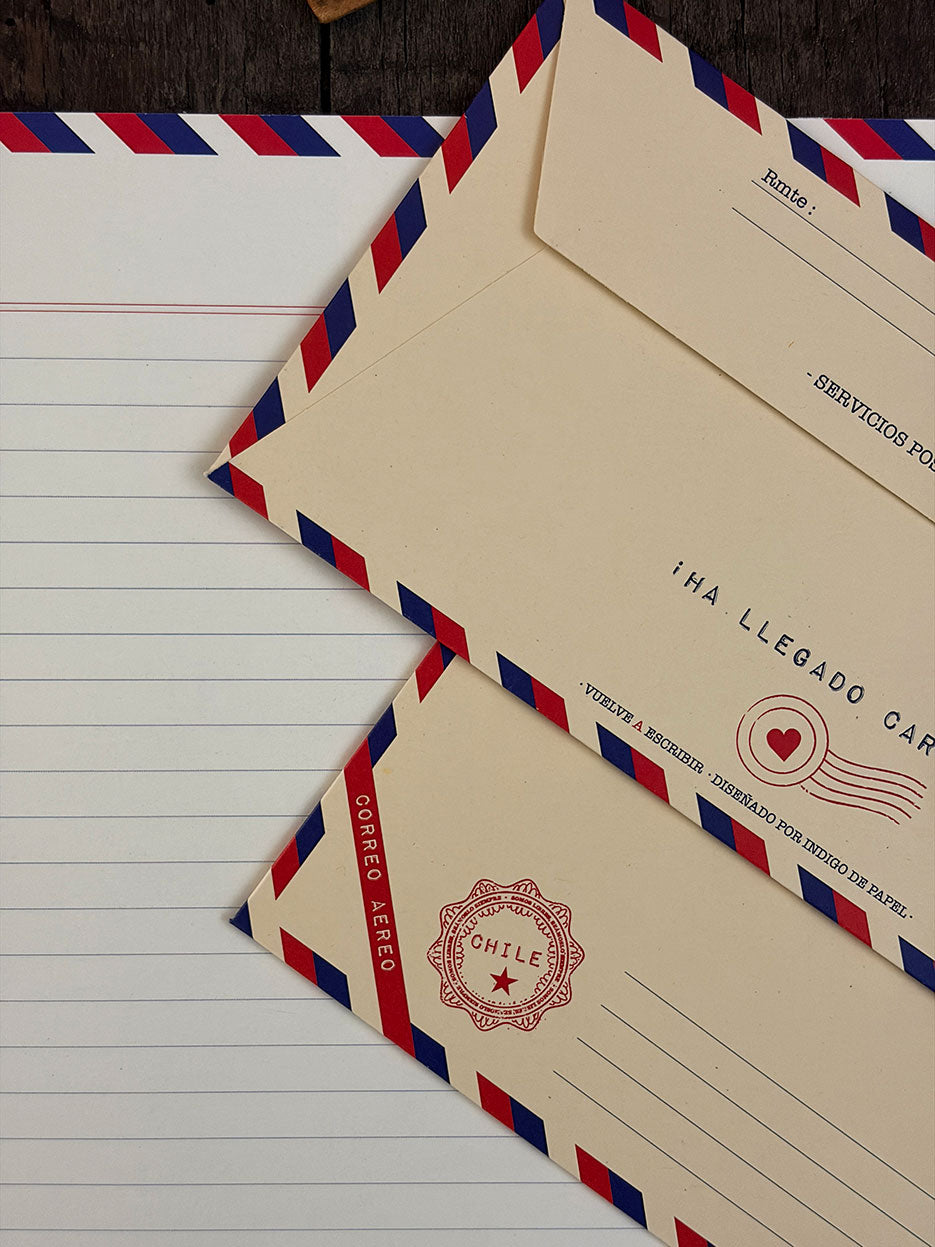 Set de Escritura · Aéreo