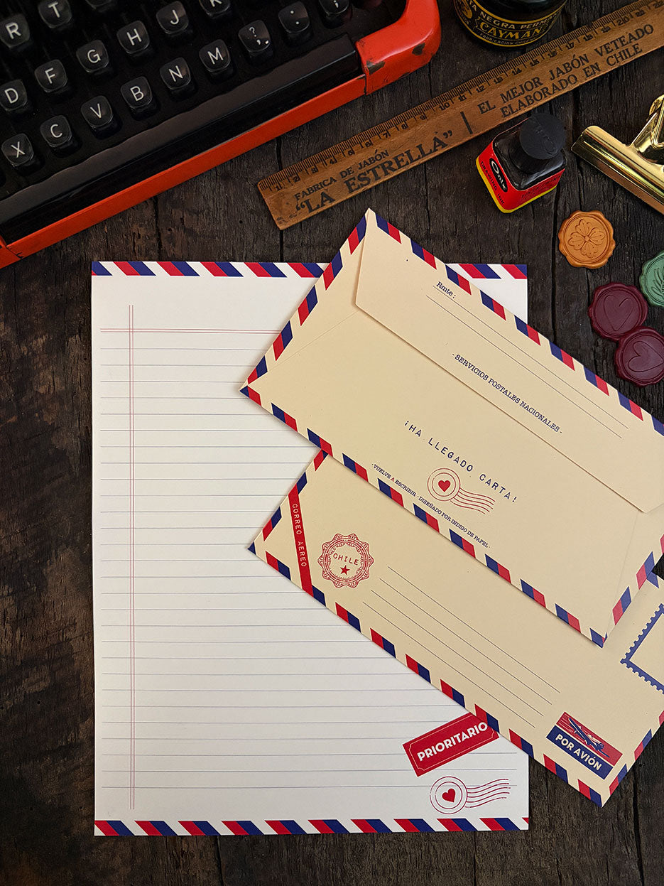 Set de Escritura · Aéreo