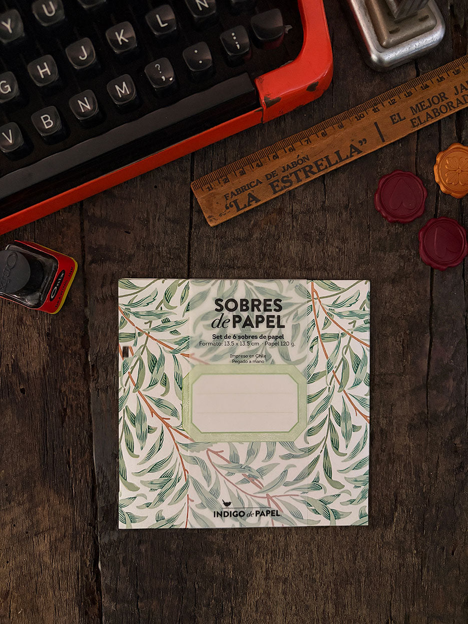 Set de Sobres · Hojas