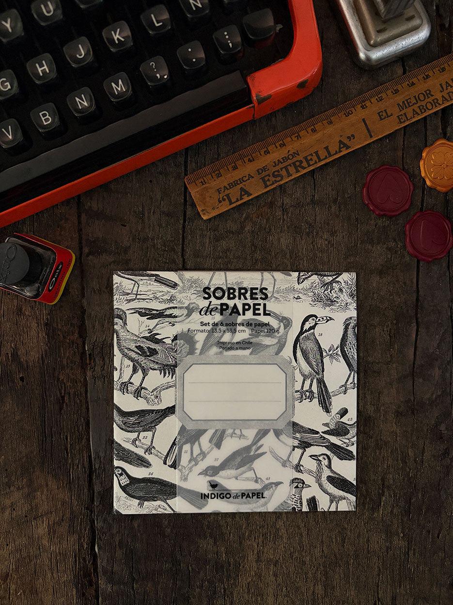 Set de Sobres · Pájaros